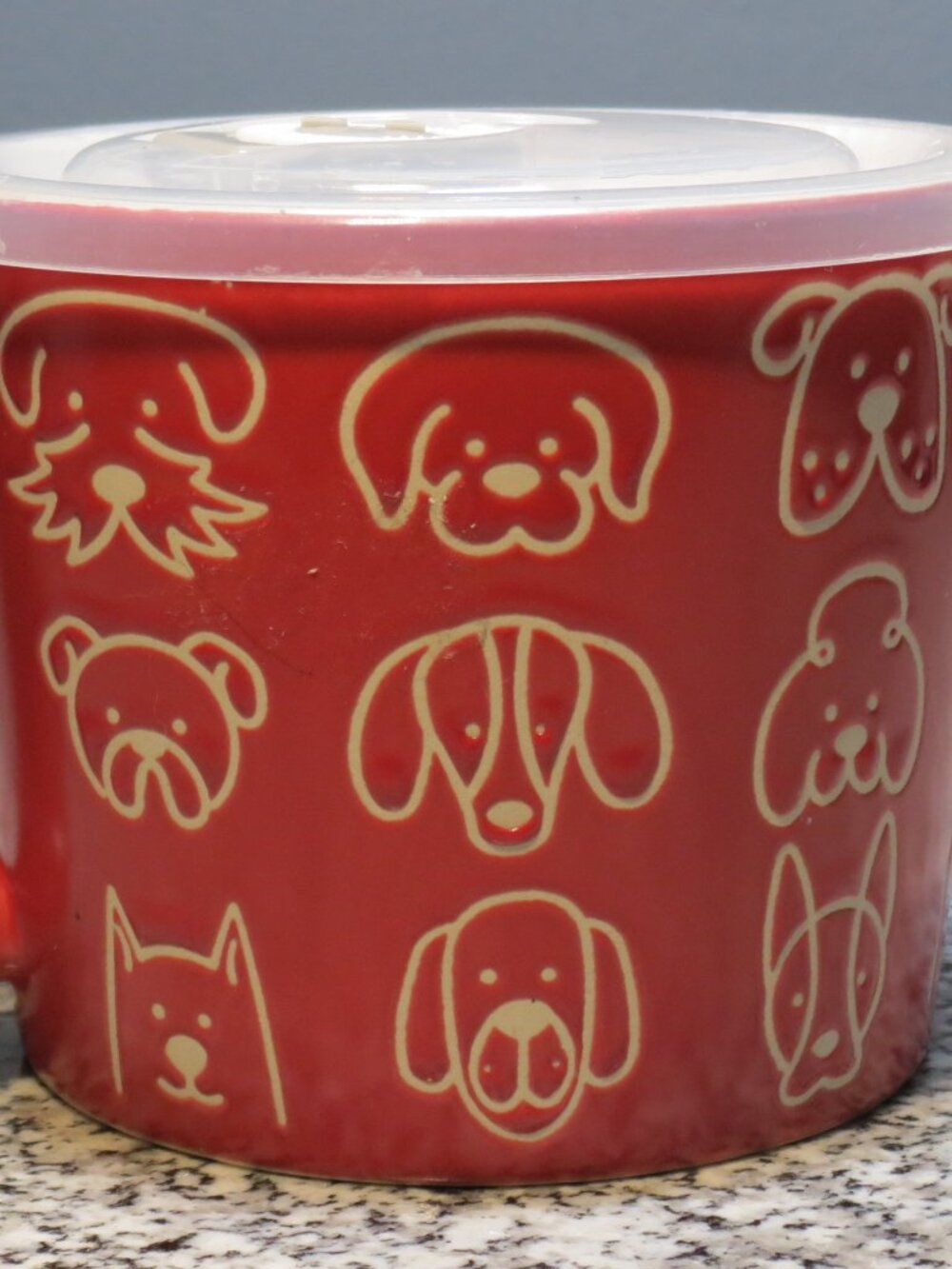 New 20 oz  Boston Warehouse Souper Mug Cat Faces Soup Mug Ceramic